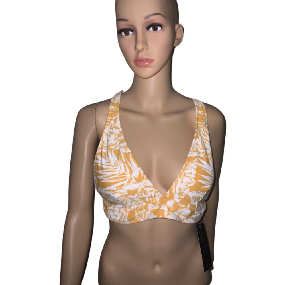 Catalina Swimwear Top Size L. NWT